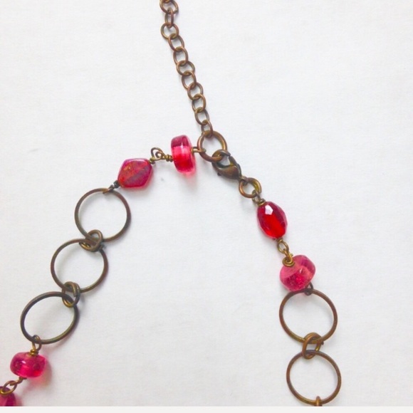 Handblown Glass Bead Necklace (Fair Trade) - Picture 4 of 8